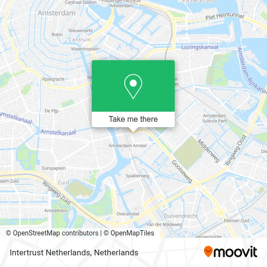 Intertrust Netherlands map
