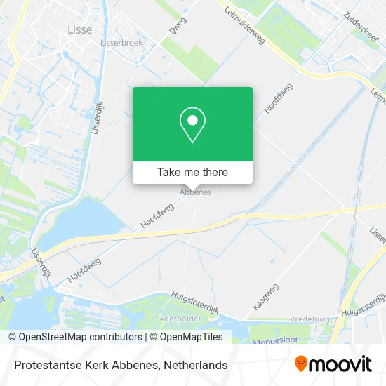 Protestantse Kerk Abbenes map