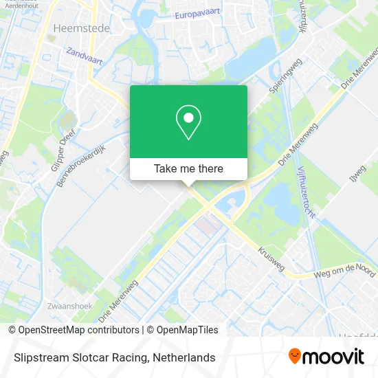 Slipstream Slotcar Racing map
