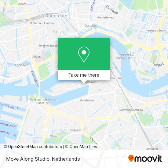 Move Along Studio map