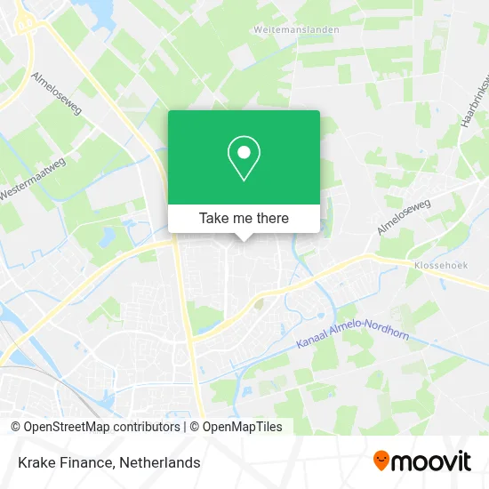 Krake Finance map