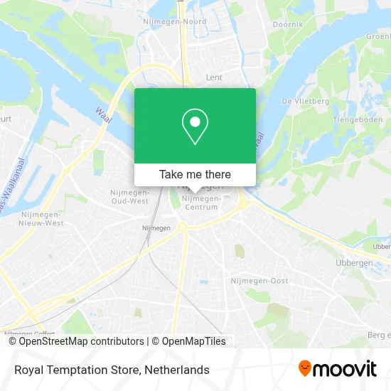 Royal Temptation Store map