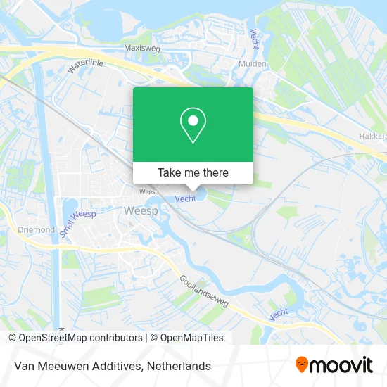 Van Meeuwen Additives map