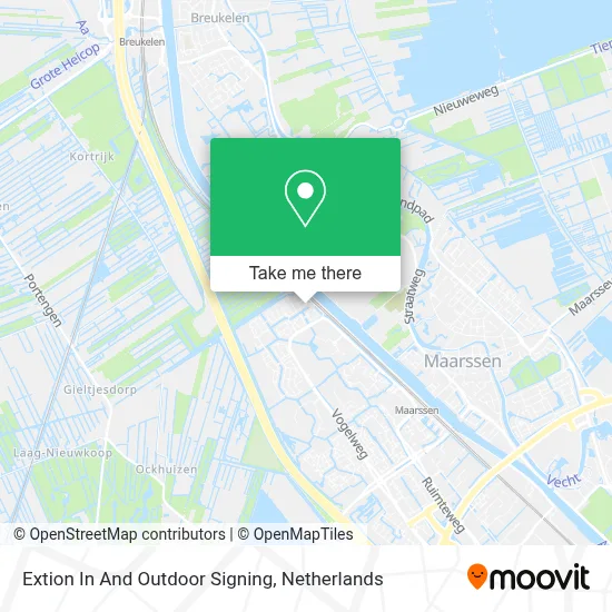 Extion In And Outdoor Signing map
