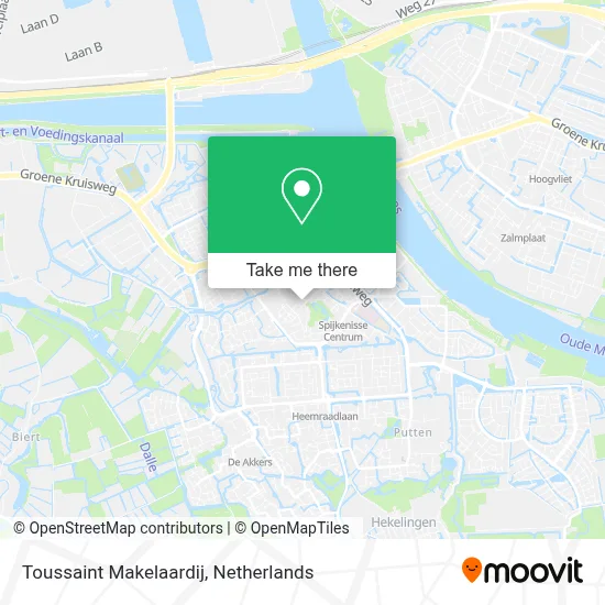Toussaint Makelaardij map
