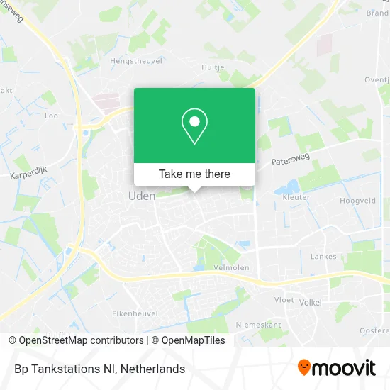 Bp Tankstations Nl map