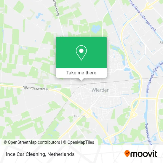 Ince Car Cleaning map