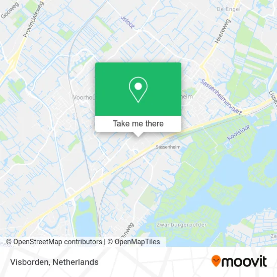 Visborden map