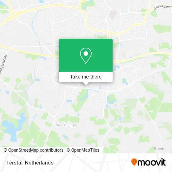 Terstal map