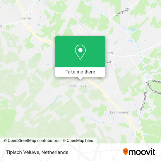 Tipisch Veluwe map
