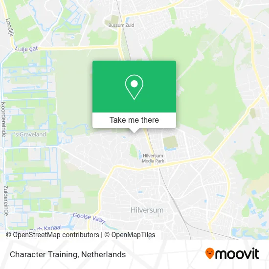 Character Training map