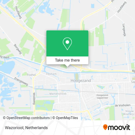 Wazoriool map
