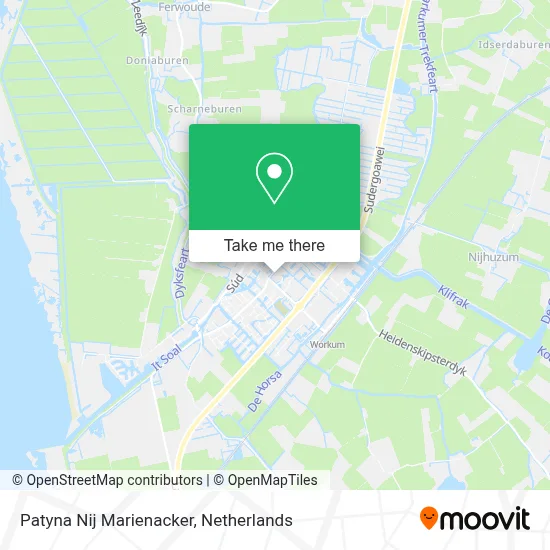 Patyna Nij Marienacker map