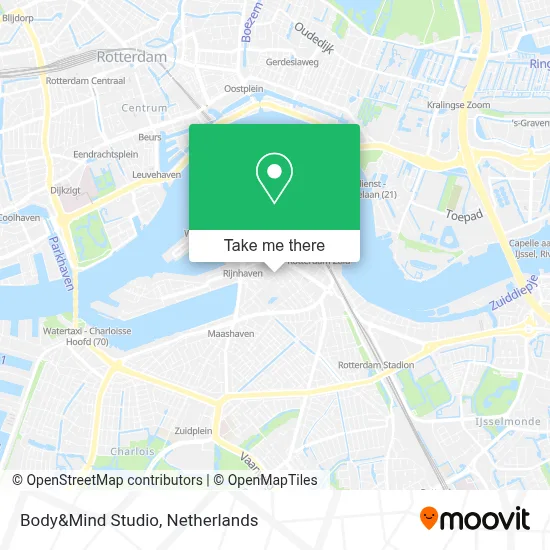 Body&Mind Studio map