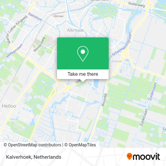 Kalverhoek map