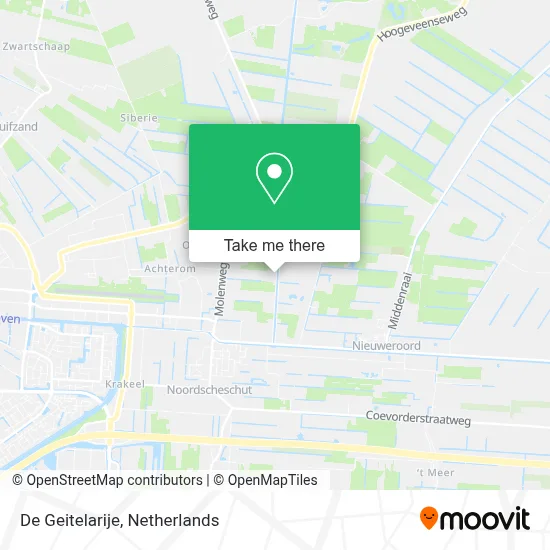 De Geitelarije map