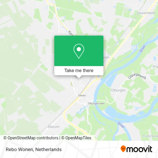 Rebo Wonen map