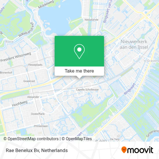 Rae Benelux Bv map