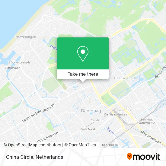 China Circle map