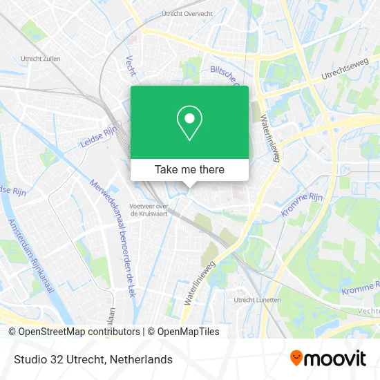 Studio 32 Utrecht map