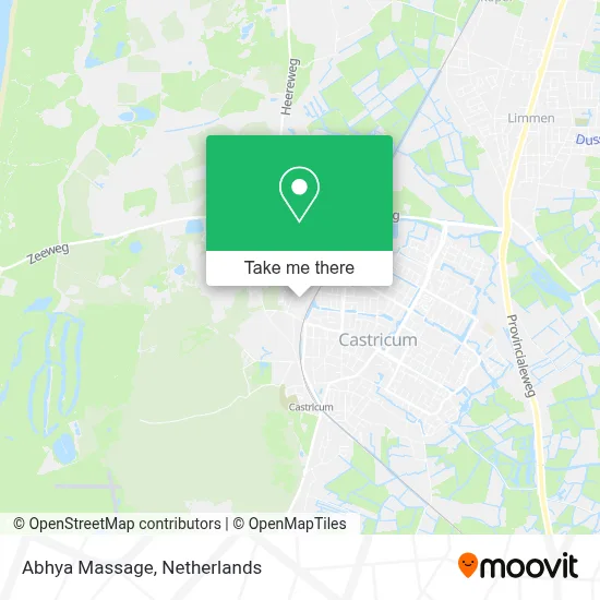 Abhya Massage map