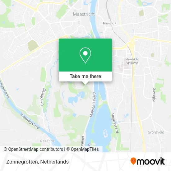 Zonnegrotten map