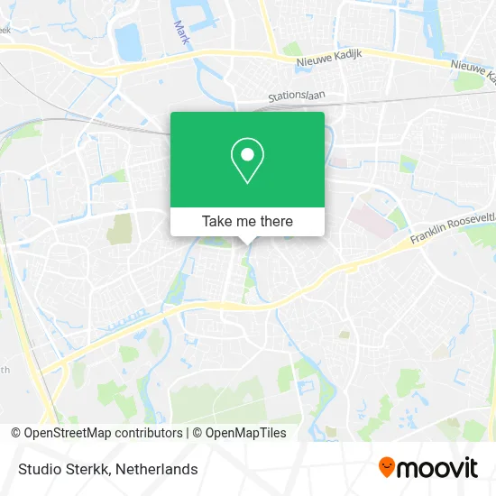 Studio Sterkk map