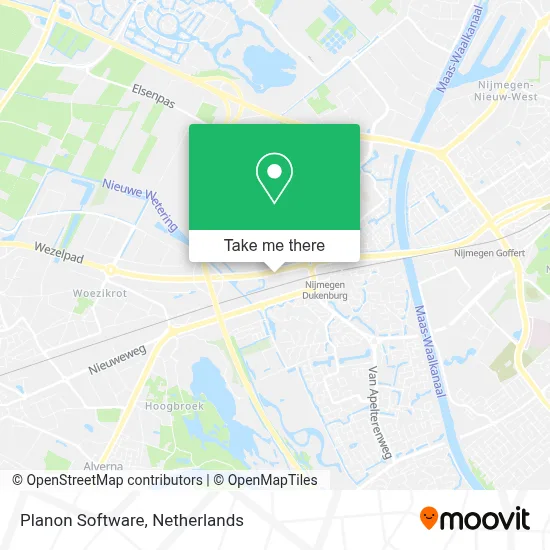 Planon Software map