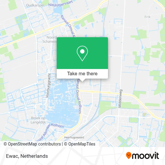 Ewac map