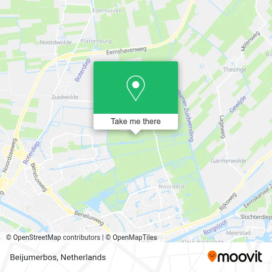 Beijumerbos map