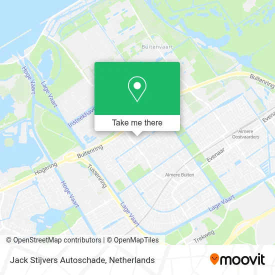 Jack Stijvers Autoschade map