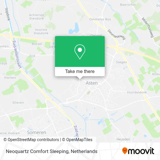 Neoquartz Comfort Sleeping map