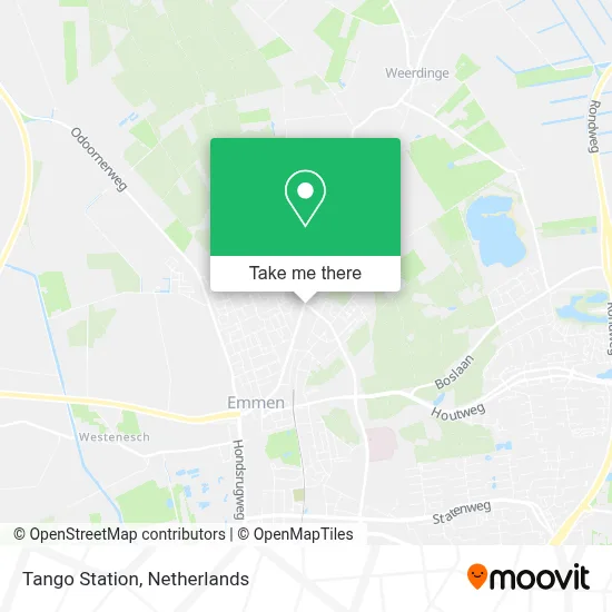 Tango Station map