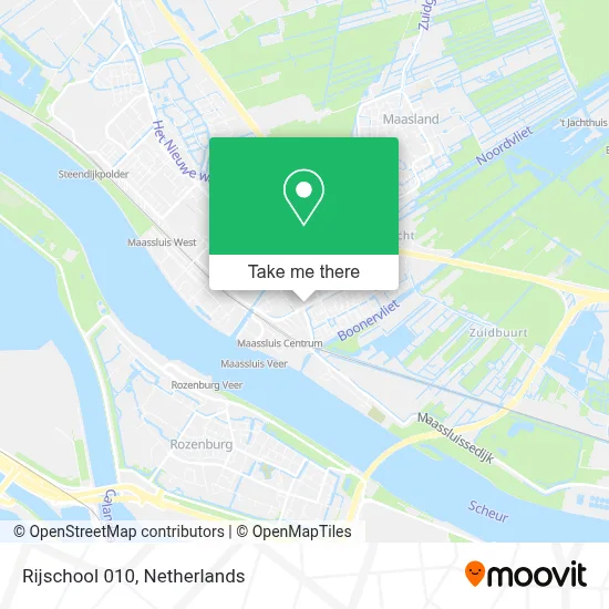 Rijschool 010 Karte
