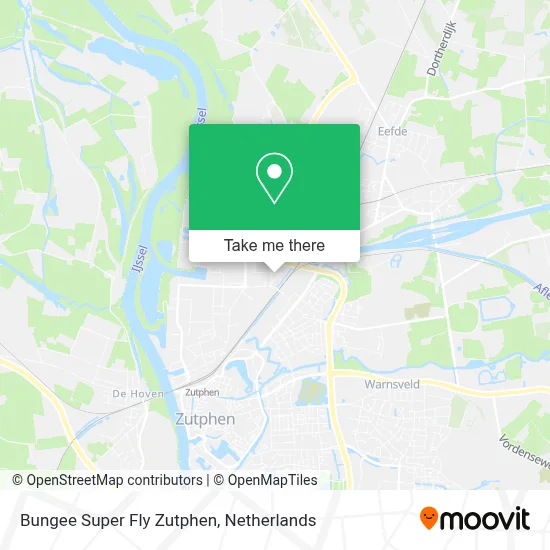 Bungee Super Fly Zutphen map