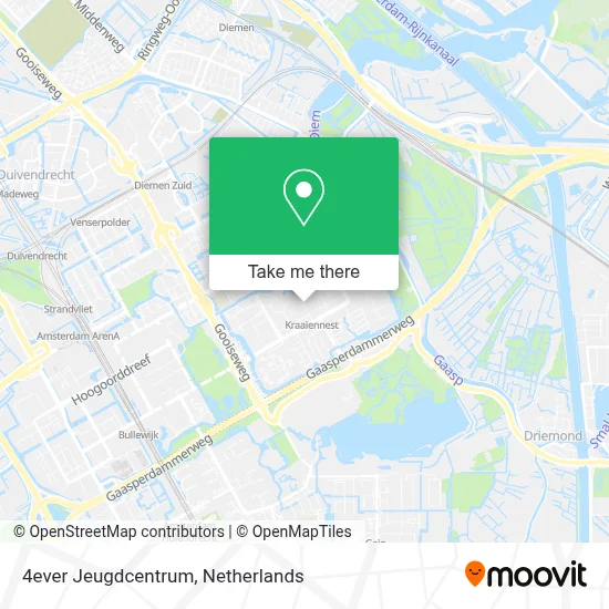 4ever Jeugdcentrum map