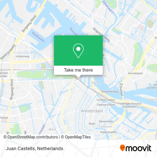 Juan Castells map