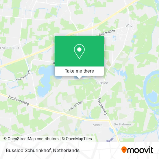 Bussloo Schurinkhof map