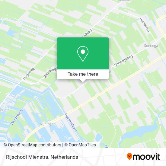 Rijschool Mienstra map