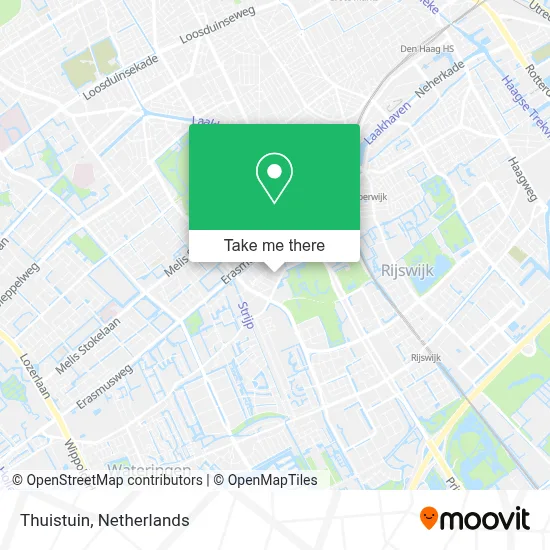 Thuistuin map