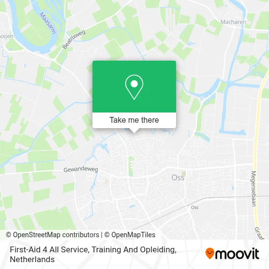 First-Aid 4 All Service, Training And Opleiding map