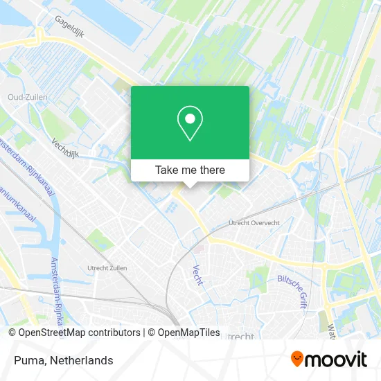 Puma map