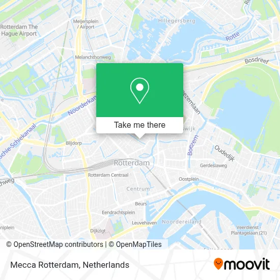 Mecca Rotterdam map