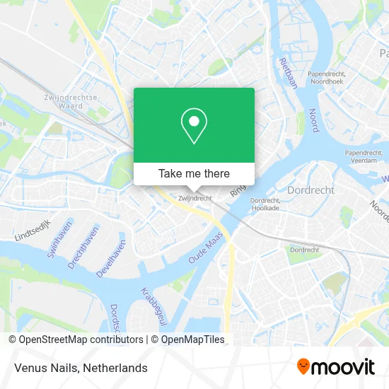 Venus Nails map