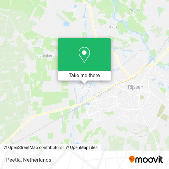 Peetla map