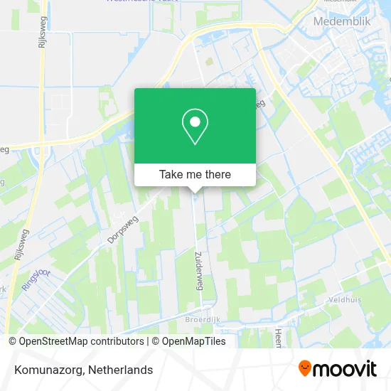 Komunazorg map