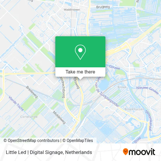 Little Led | Digital Signage map