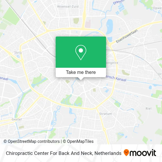 Chiropractic Center For Back And Neck map