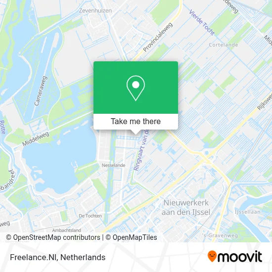 Freelance.Nl map