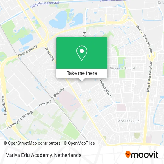 Variva Edu Academy map